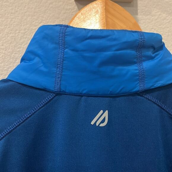 Eddie Bauer FreeHeat Bright Blue Insulated Zip Up Vest | Mens Small - Picture 7 of 7